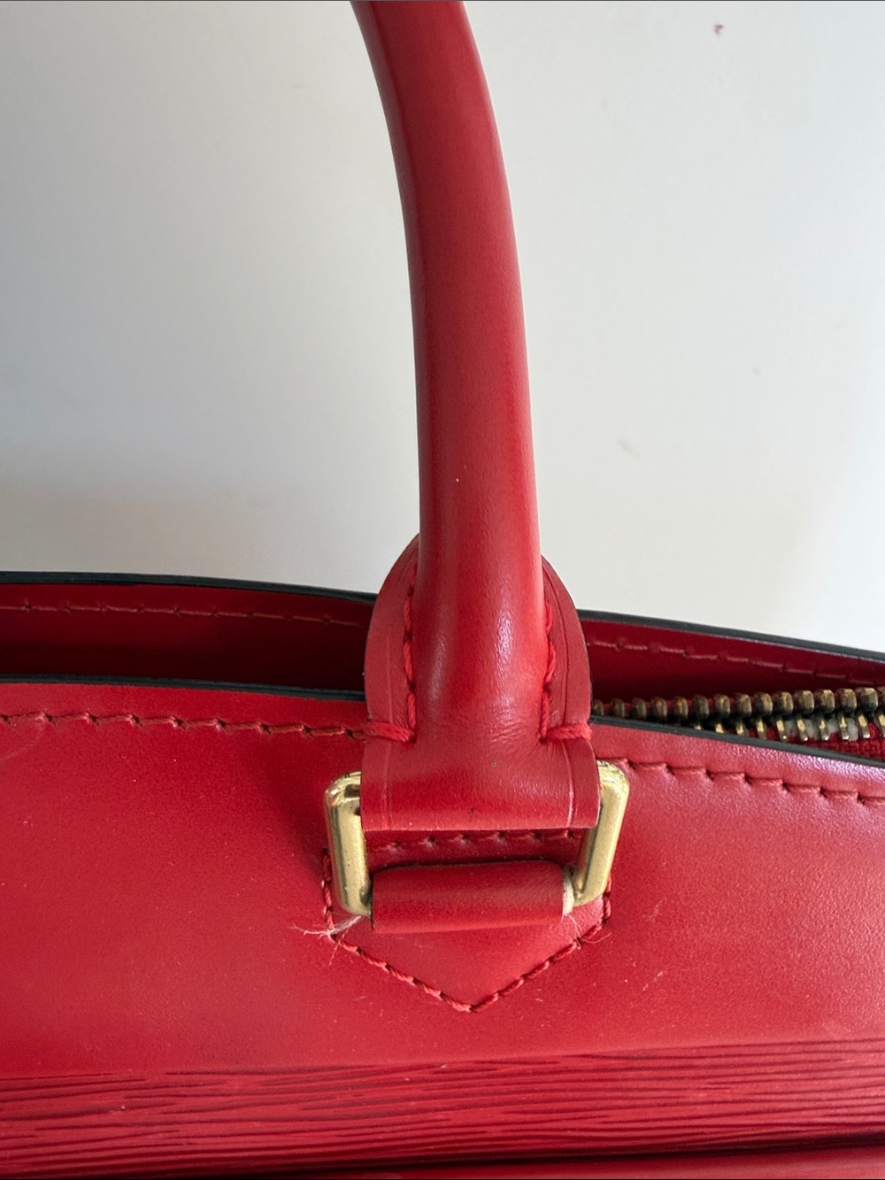 Louis Vuitton Red Epi Leather Top-Handle Briefcase - Picture 4 of 16